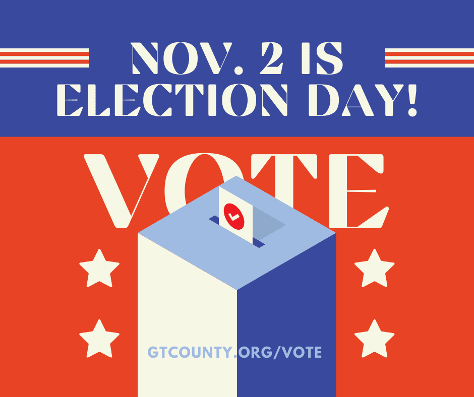 illustration of a ballot box with text reading 