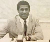 Vintage photo of Abie Ladson Sr.