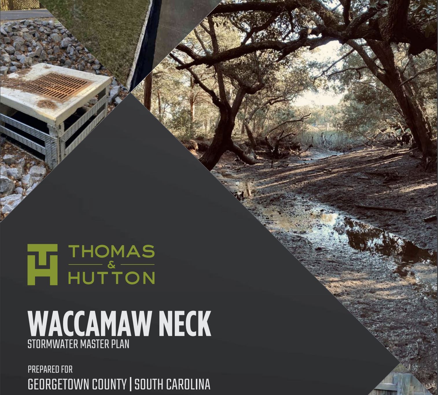 The cover of the Waccamaw Neck Stormwater Master Plan.